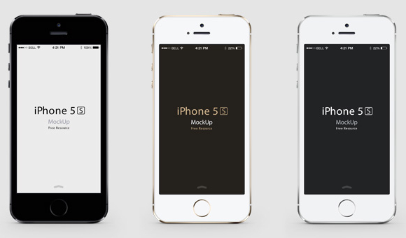 iPhone 5S Mockup iPhone 5S Mockup