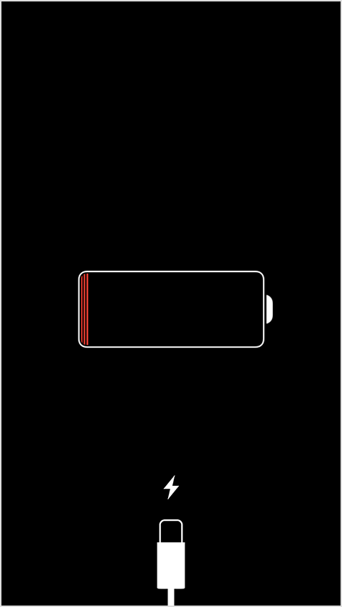 iPhone Dead Charging Screen iPhone Dead Charging Screen