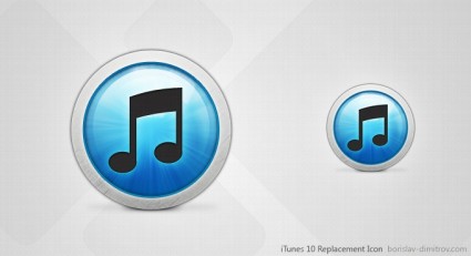 iTunes 10 Replacement Icon