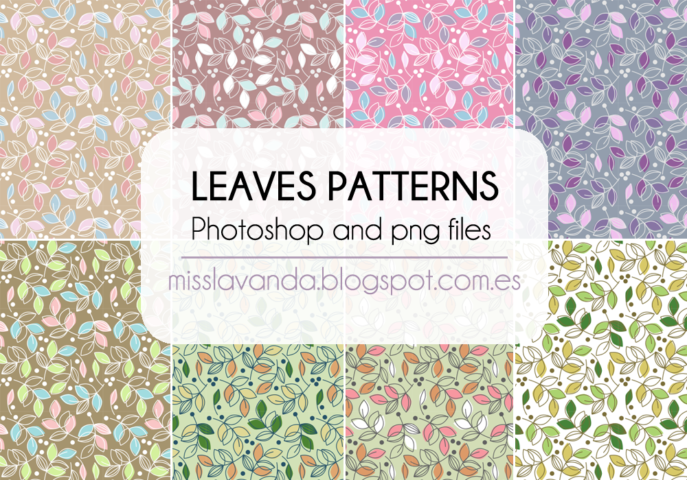 Leaf Pattern Photoshop