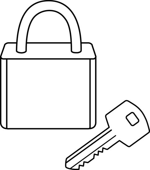 Lock and Key Clip Art Free