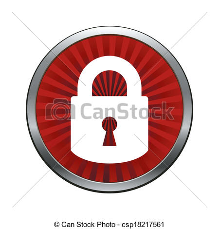 Lock Icon Clip Art