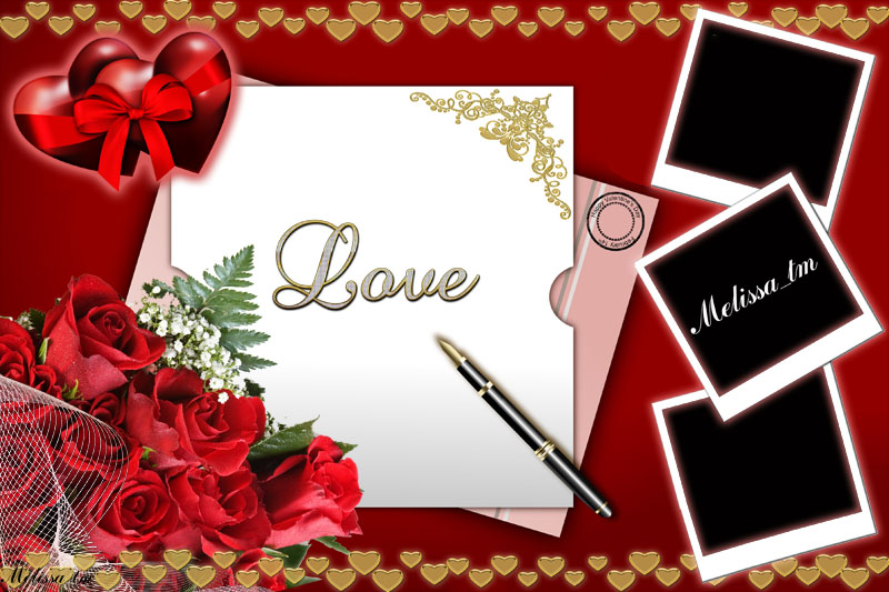 Love Frame Photoshop