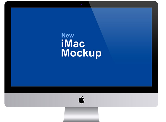 Mac Computer Mockup PSD