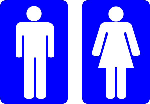 Men and Women Toilet Signs