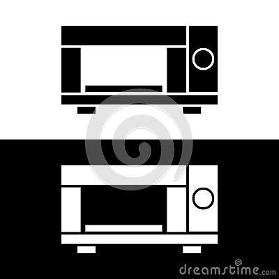 Microwave Vector Icons