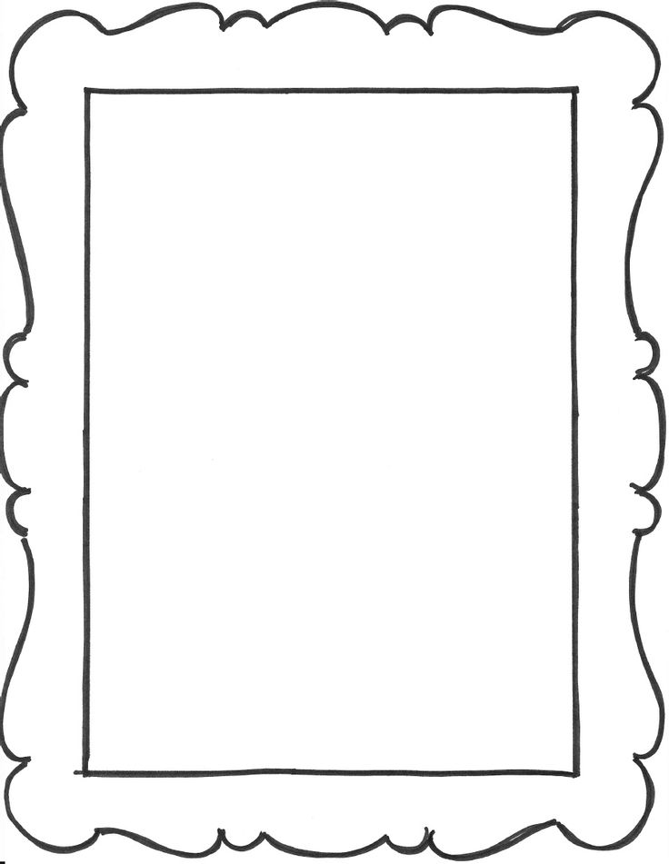 Mirror Frame Template