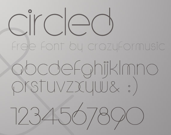 Modern Cool Letter Fonts