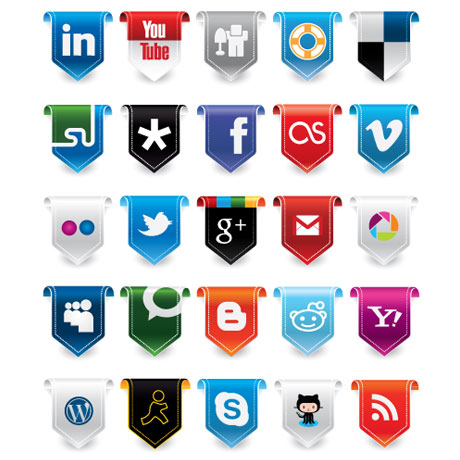 New Social Media Icons