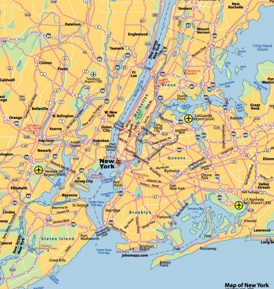 New York City Map