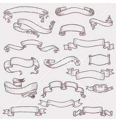 Old Ribbon Banner Vector Old Ribbon Banner Vector