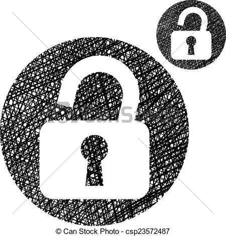 Open Lock Clip Art