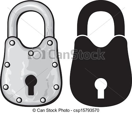 Padlock Vector Clip Art Padlock Vector Clip Art
