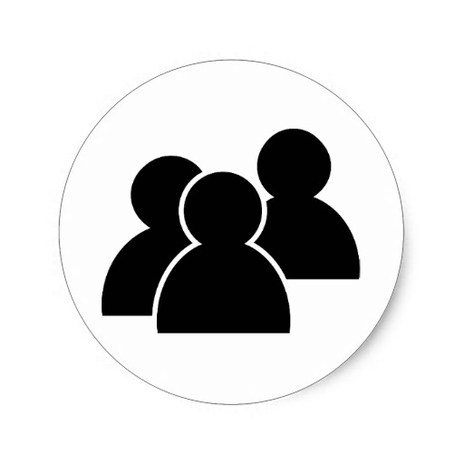 People Icon Black and White People Icon Black and White
