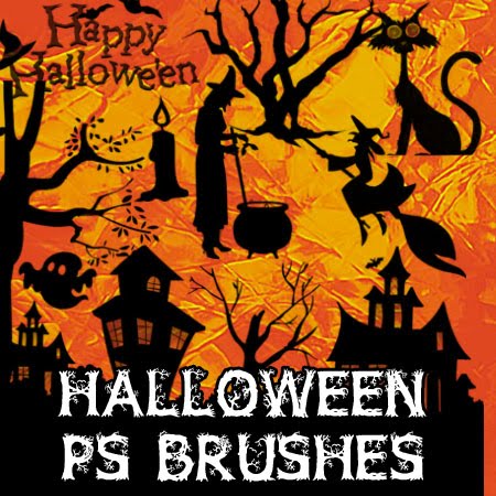 Photoshop Halloween Brushes