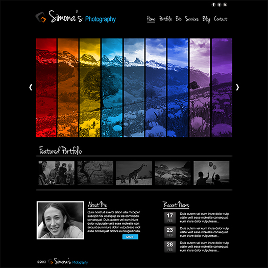 Photoshop Photography Templates