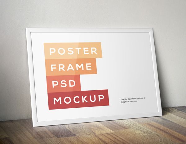 Picture Frame PSD Mockup Templates Free