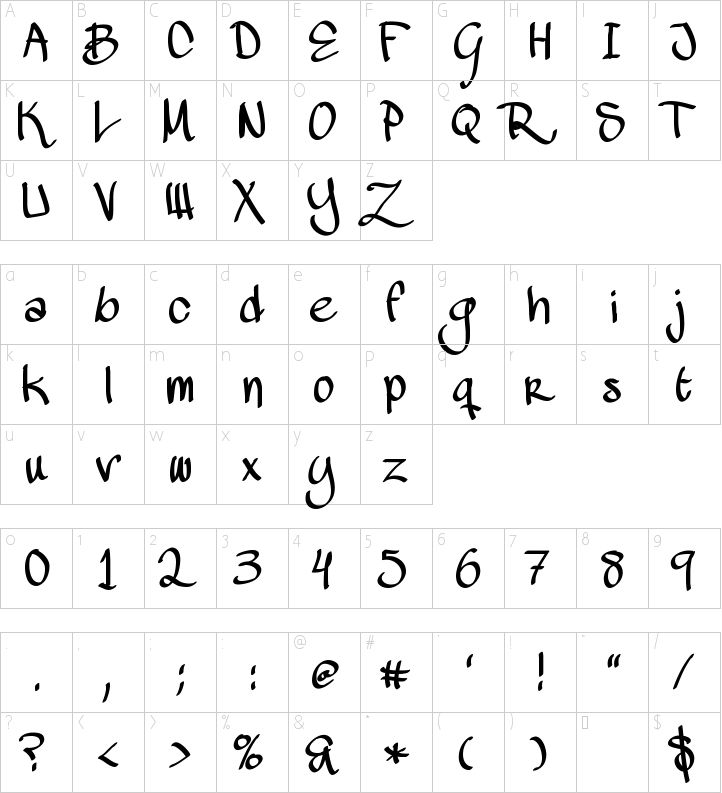 Pinterest Handwriting Fonts