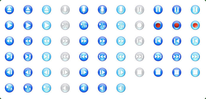 Play Pause Icons Play Pause Icons