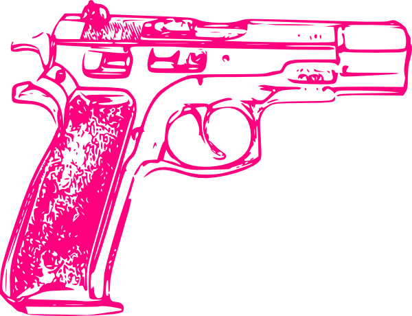 13 Pink Gun Vector Art Images