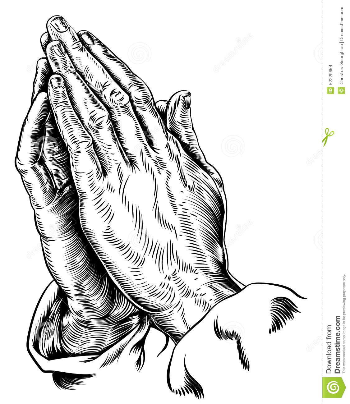 13 Crusafix And Praying Hands Vector Images