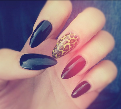 Pretty Pointy Nail Designs