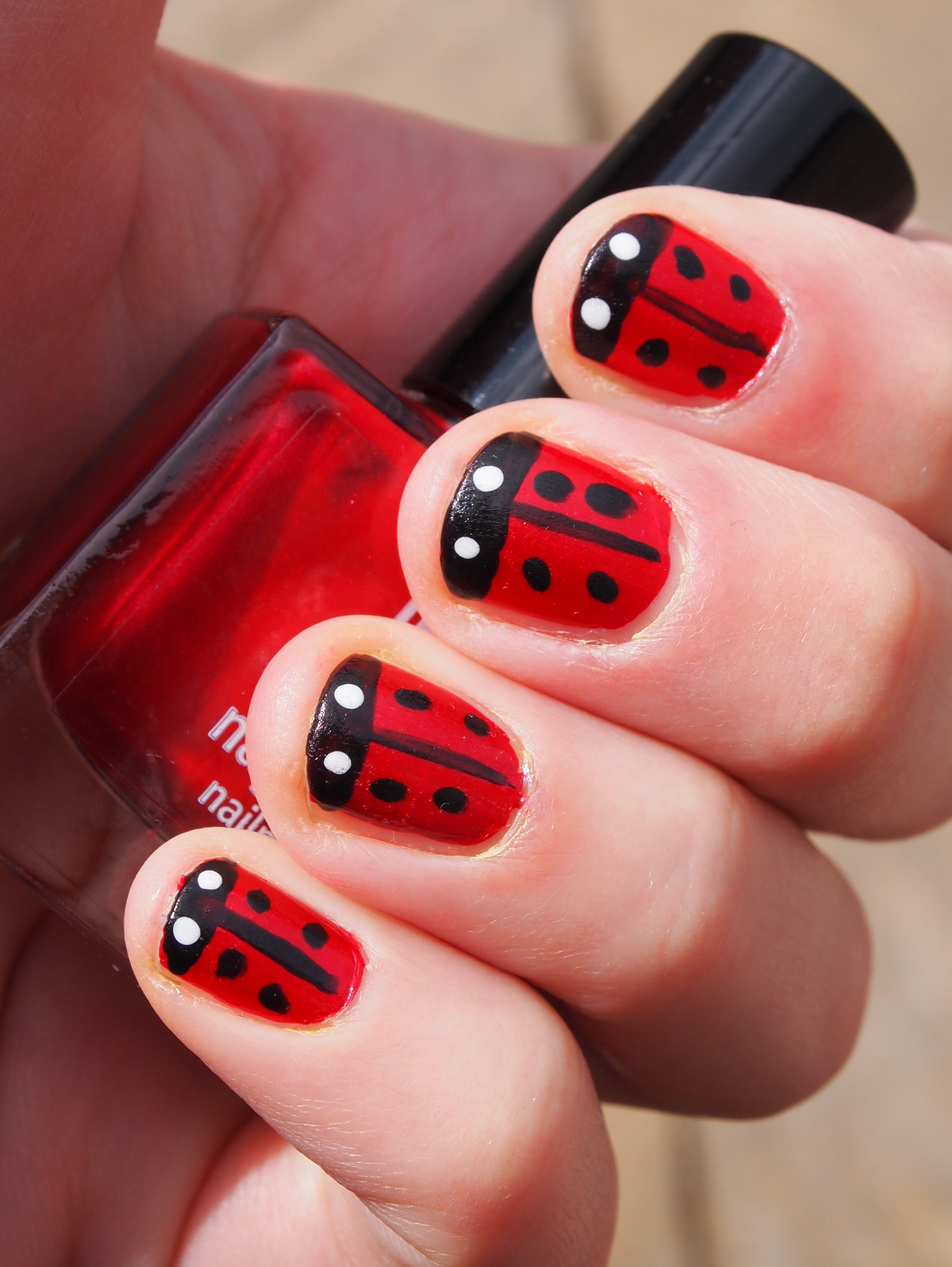 Red Nail Art Designs