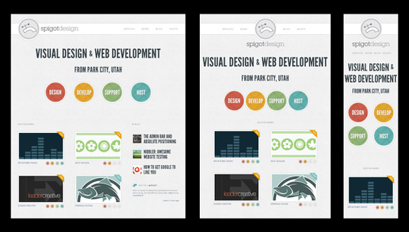 Responsive Web Design Example