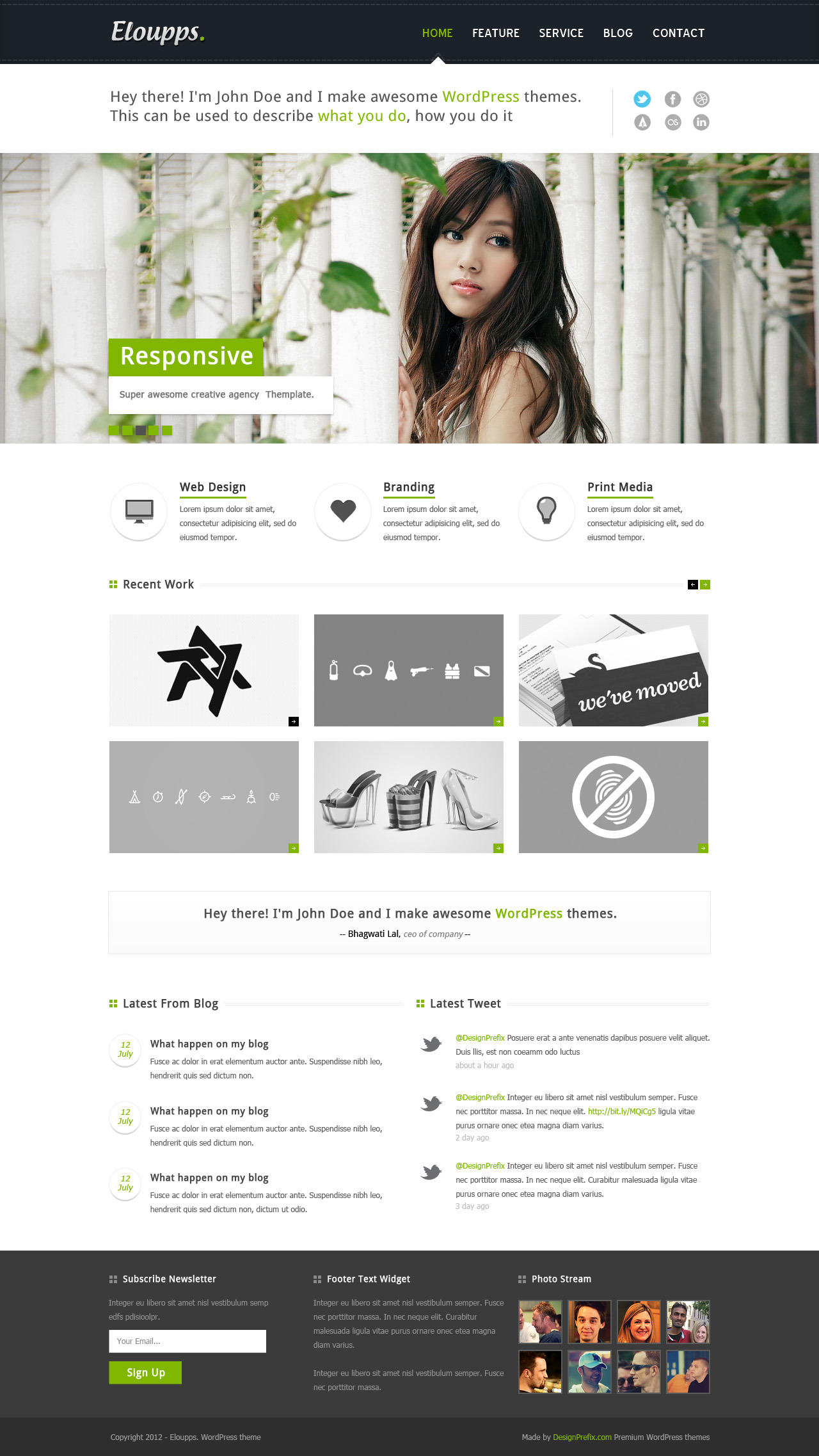 Responsive Website Templates