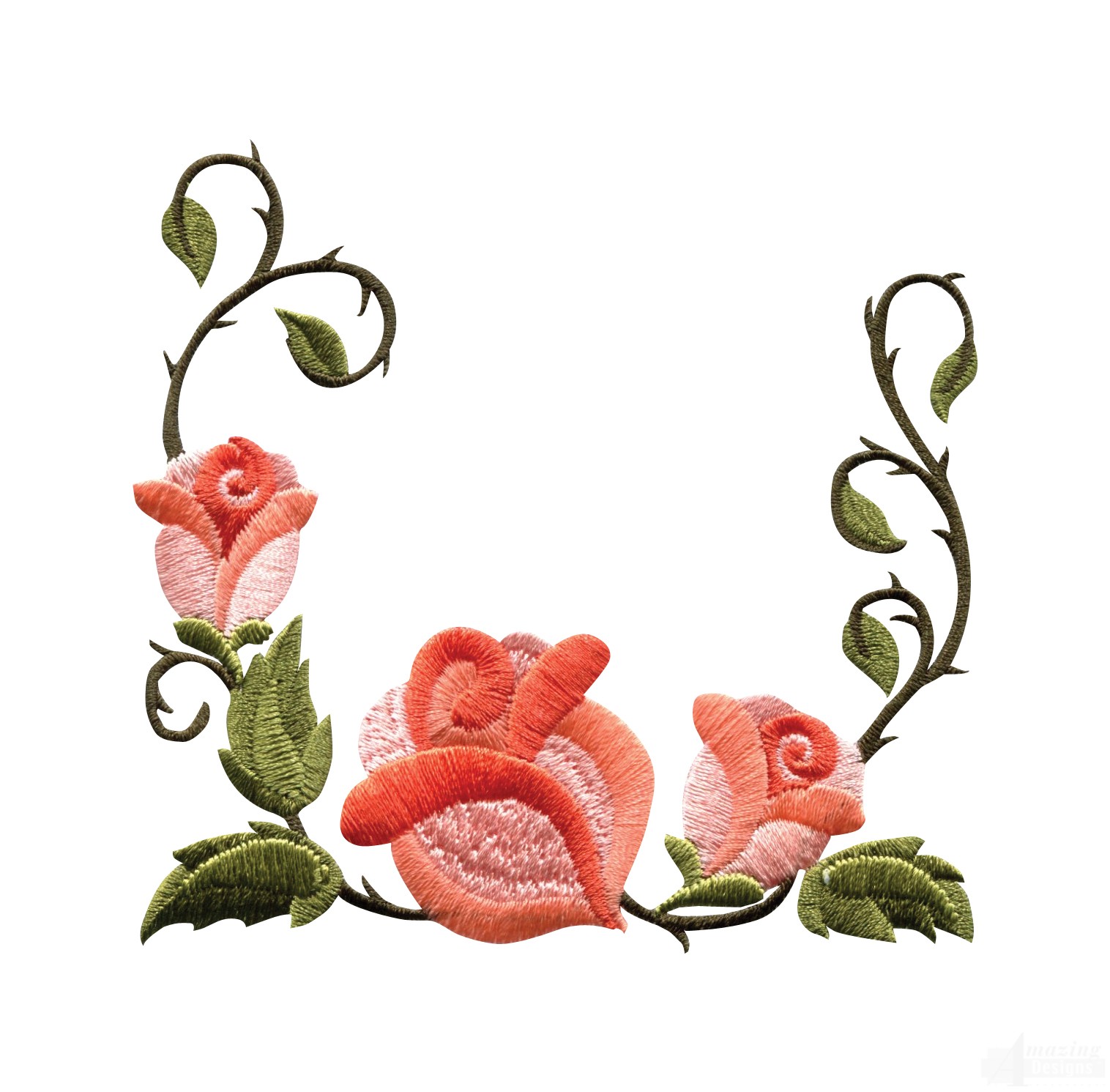 Rose Flower Border Design