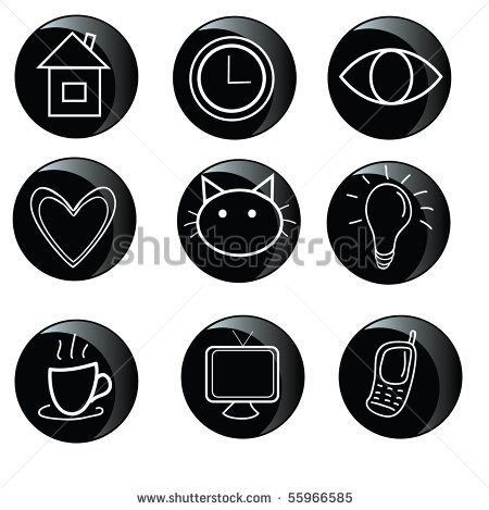 Roundhouse Icon Black and White Roundhouse Icon Black and White