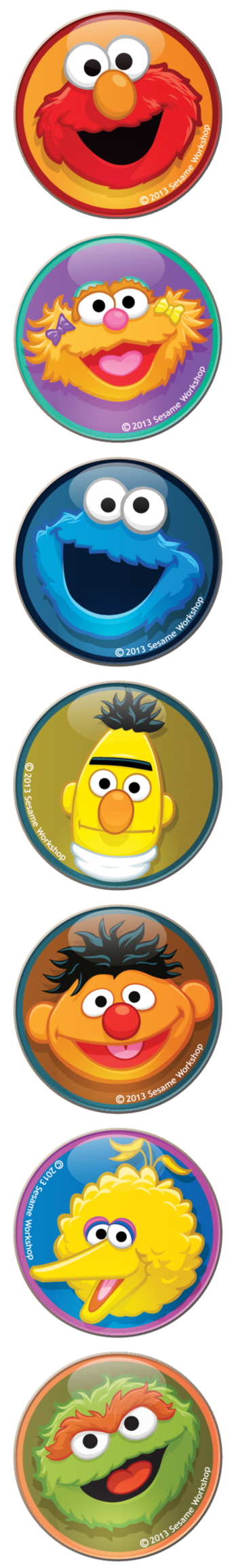Sesame Street Character Vector