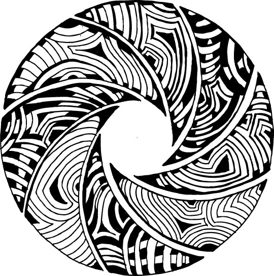 Simple Circular Designs Patterns