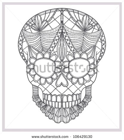Skull Lace Pattern