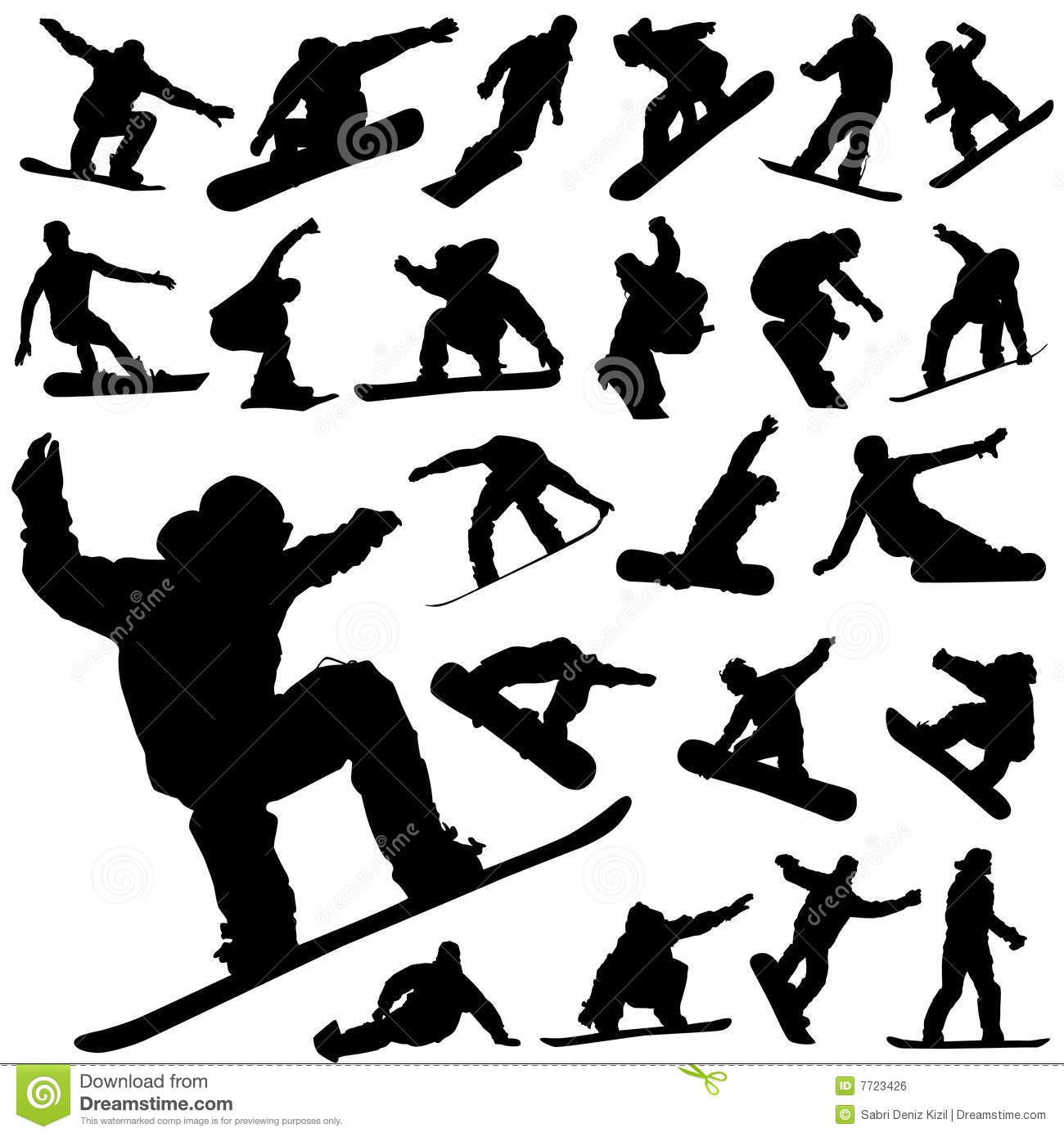 Snowboard Vector Snowboard Vector