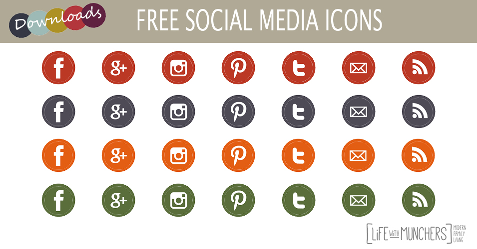 Social Media Icons Free