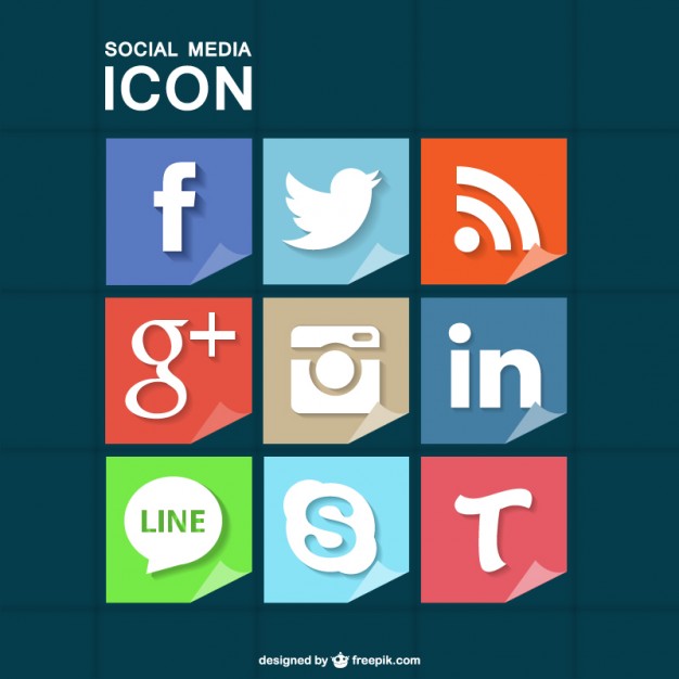 Social Media Icons Vector Free Download