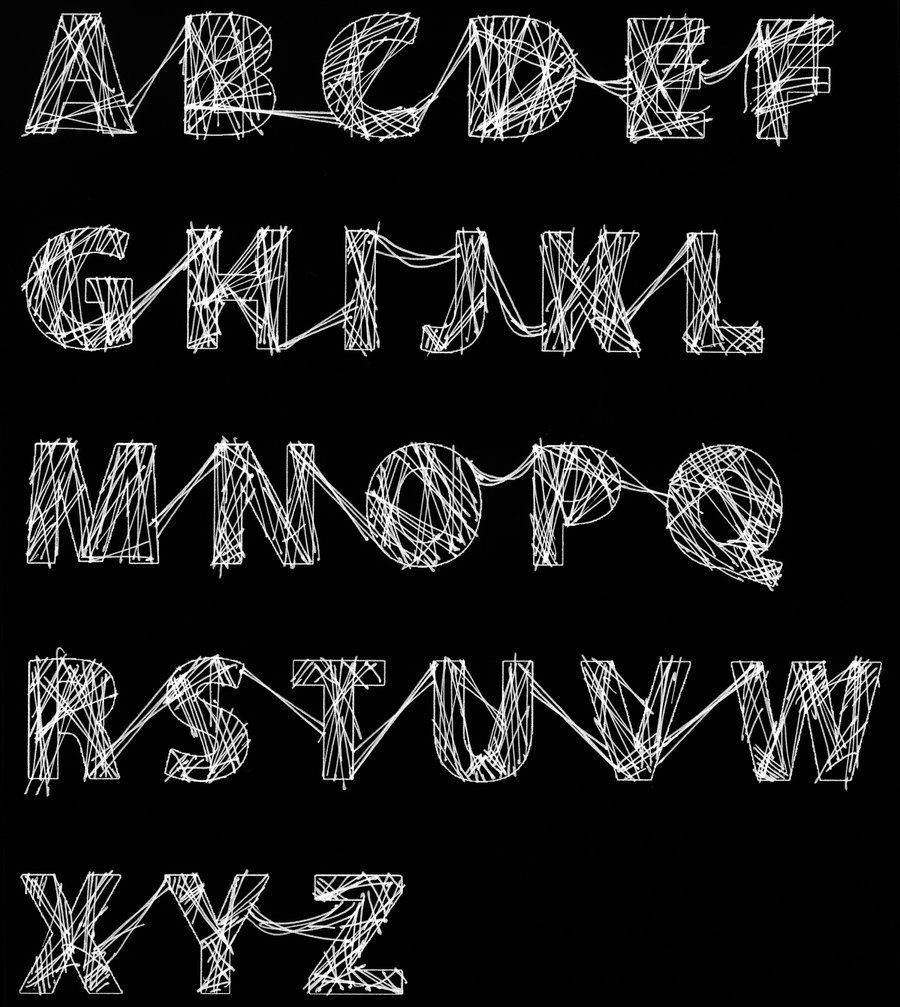 Spider Web Font Spider Web Font
