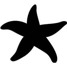 Starfish Silhouette Clip Art