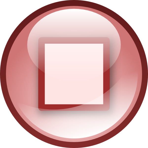 Stop Button Clip Art Stop Button Clip Art