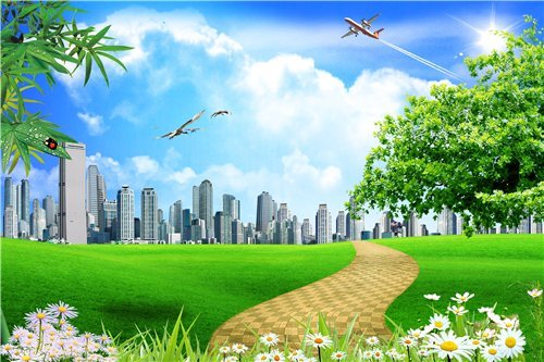 14 Download Free PSD Landscape Background Images