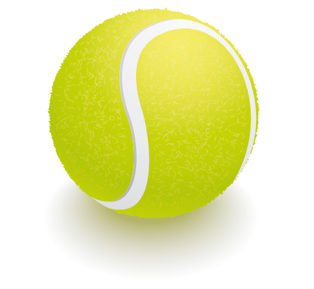 Tennis Ball Vector