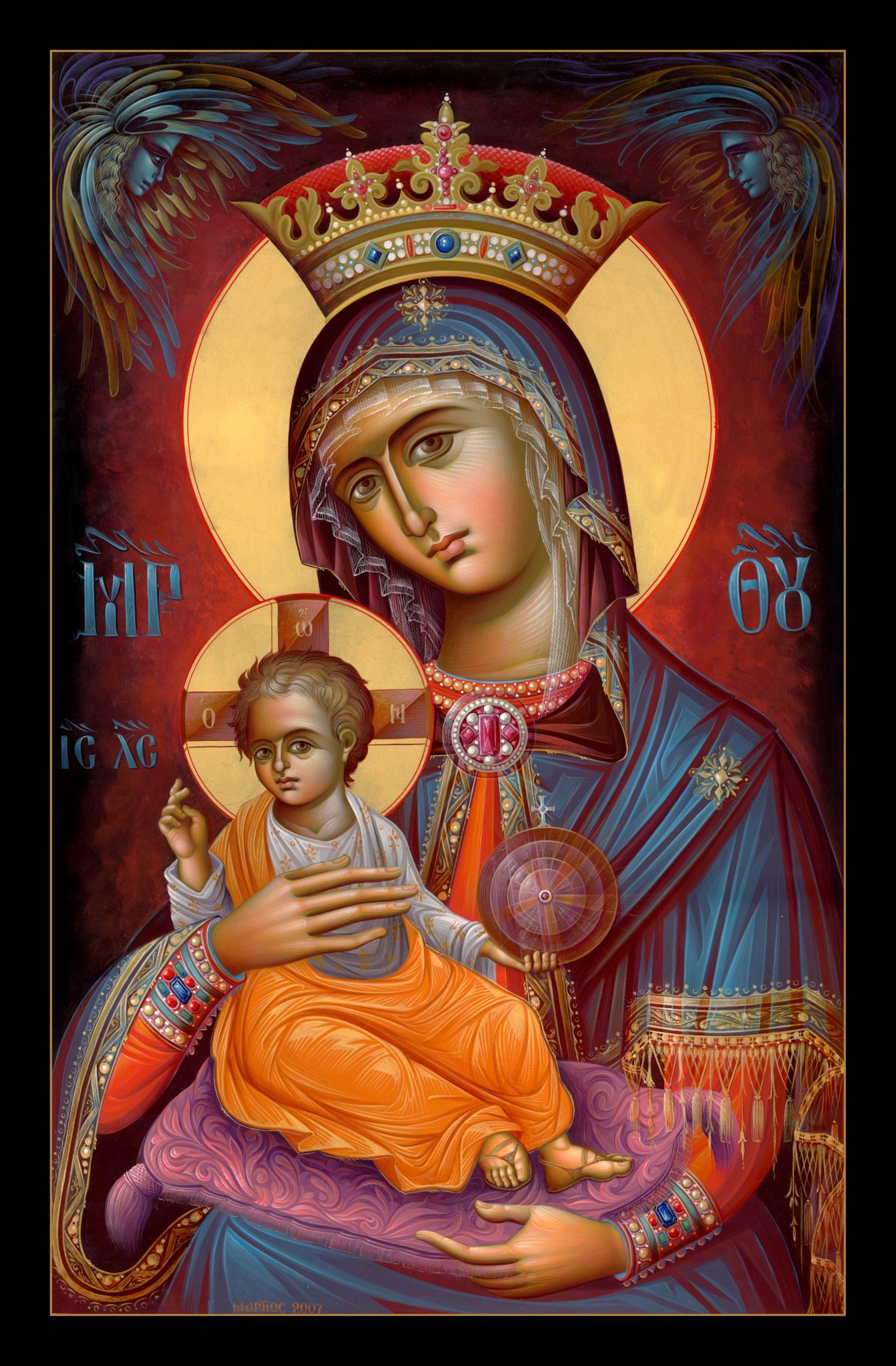 11 Blessed Virgin Mary Icons Images