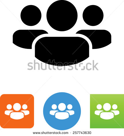 Three People Symbol Three People Symbol