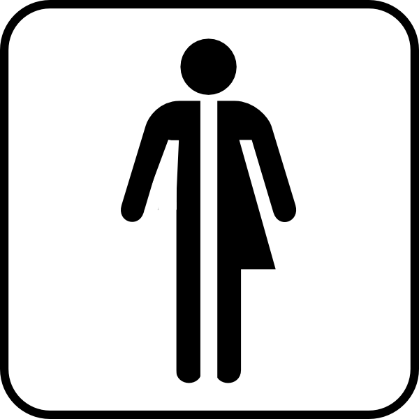 Unisex Bathroom Logo