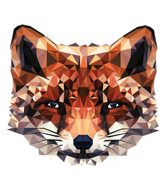 Vector Geometric Animals