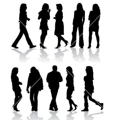 Vector People Silhouettes