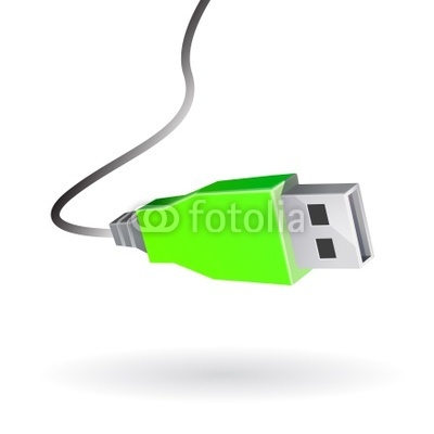 Vector USB Cable Icon