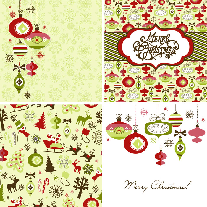 Vintage Christmas Cards Free Download