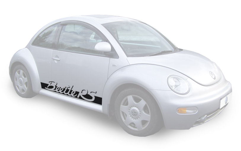 VW Beetle Decals Stickers